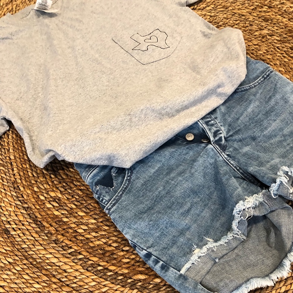 Grey Texas Love Shirt